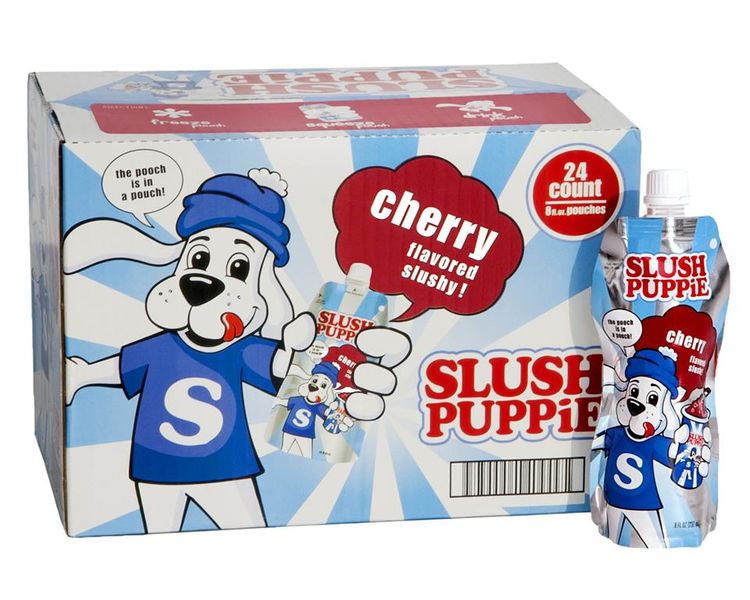 Slush Puppie Pouch - Cherry - 24 x 237ml