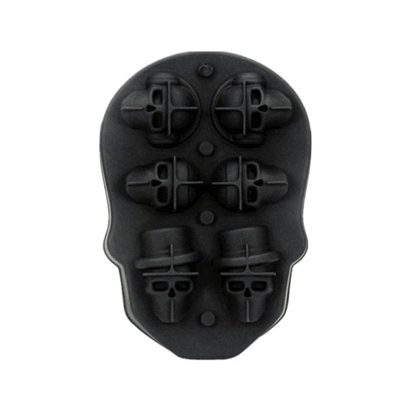 Mold Silicone Ice Cube Tray - 3D Skull