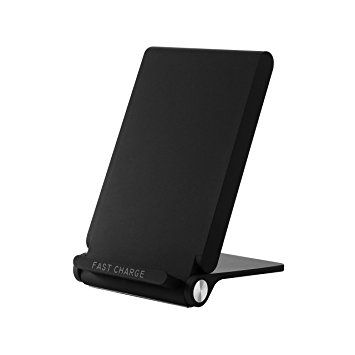 Wireless Charger Stand 3 Coils - Black