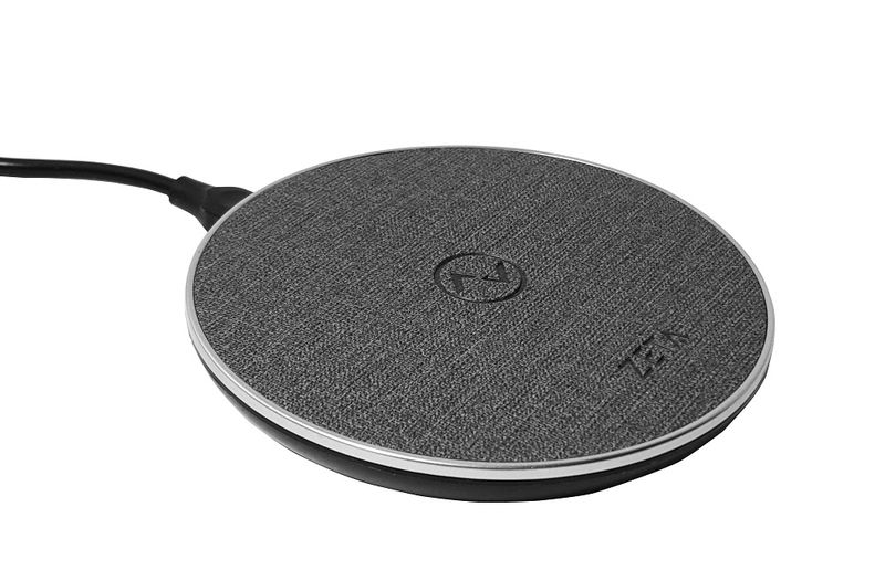 ZW5 Wireless Charger Pad - Grey