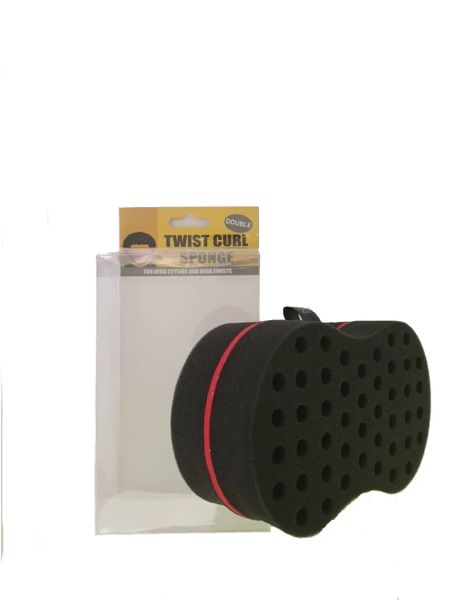 Niche Barber Twist Curl Hair Sponge - Red