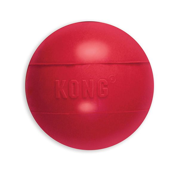 Kong - Ball With Hole - Medium-Large - Red