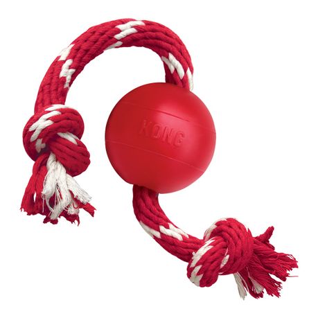 red kong ball