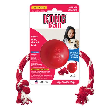 red kong ball