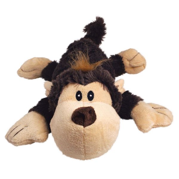 Kong - Cozie Funky Monkey Toy - Medium - Brown