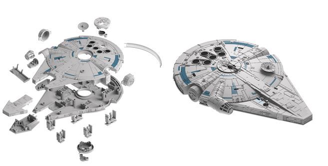 Star Wars Solo: Millennium Falcon - Model Kit (Parallel Import)