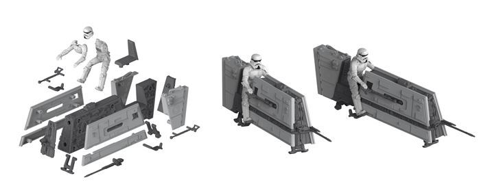 Star Wars Solo: Imperial Patrol Speeder - Model Kit (Parallel Import)