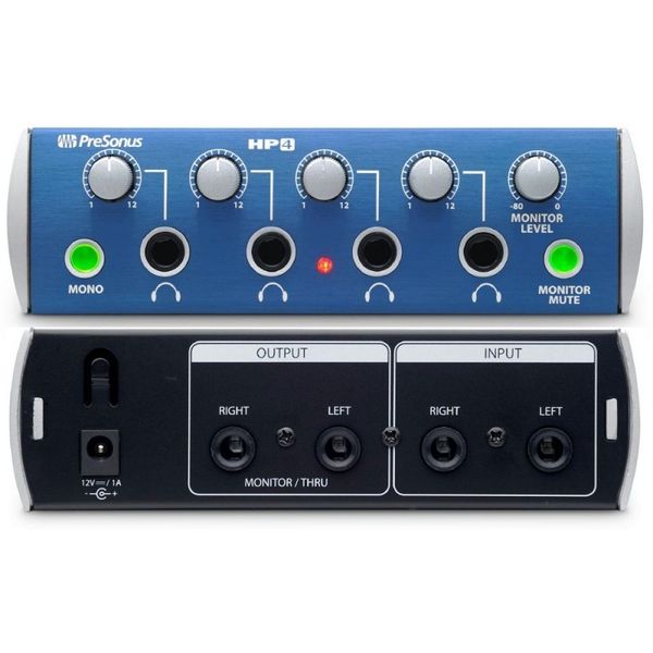 Presonus HP4 Headphone AMP/Mixer