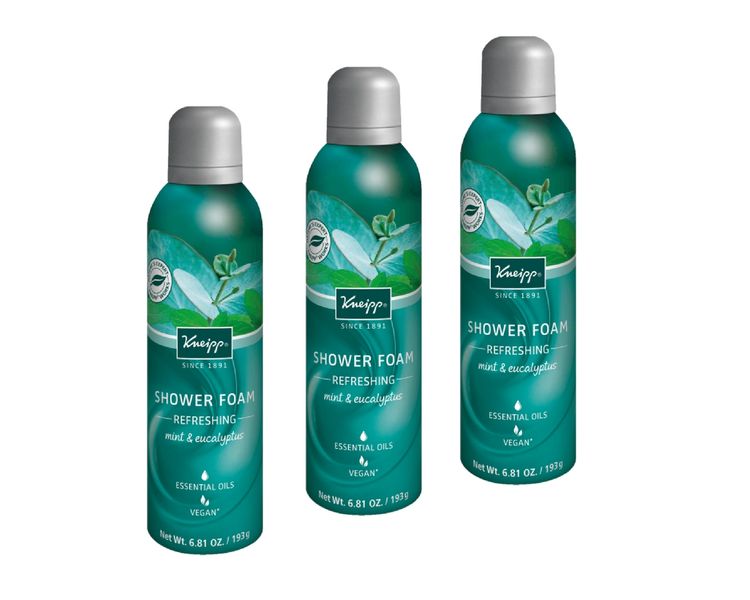 Kneipp "Refreshing" Shower Foams - Set of 3