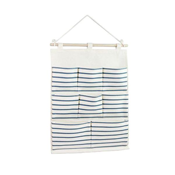 Wall Hanging Closet Door Storage Bag - 8 Pockets