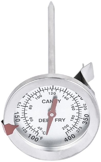 Taylor Sugar Thermometer with Pan Clip, Stainless Steel, 30 x 5cm