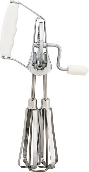 EHK - Double Prong Egg Beater - White