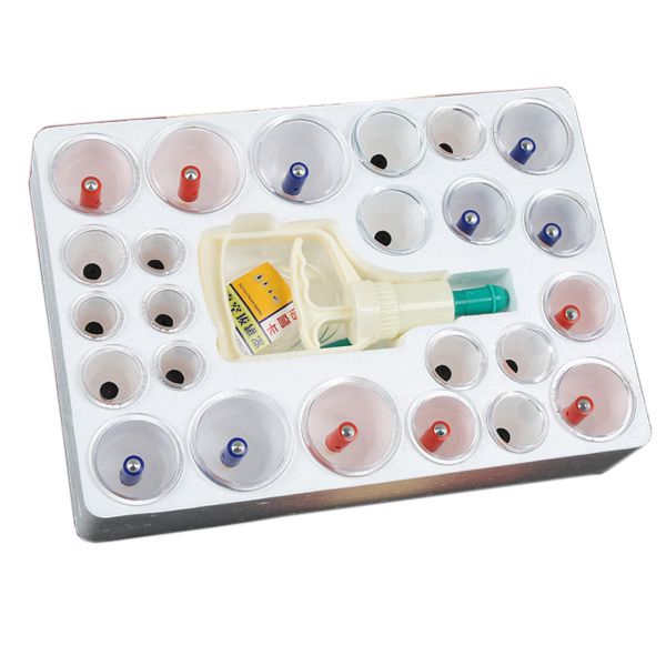 Biomagnetic Vacuum Body Cupping Therapy Set - 24 Cups