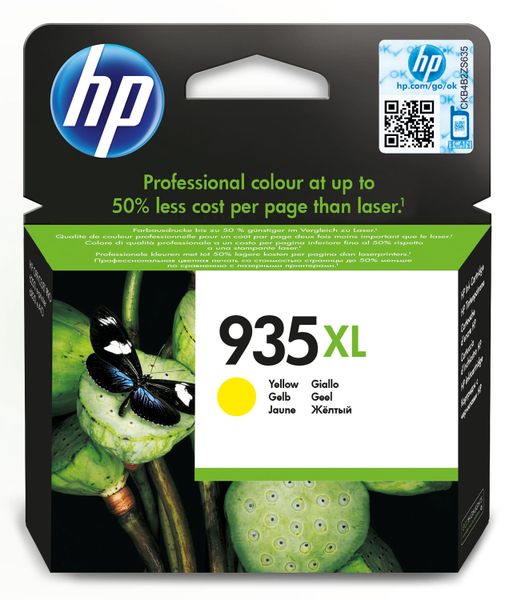 HP 935XL HIGH YIELD YELLOW INK CARTRIDGE