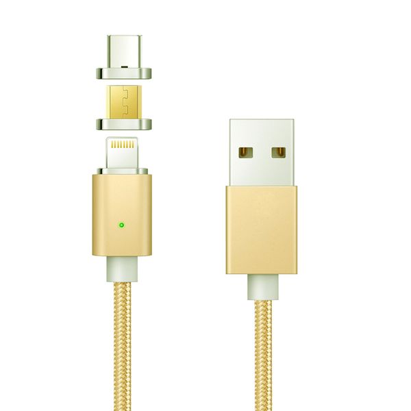 Magnetic Charging Cable Micro USB 3 in 1