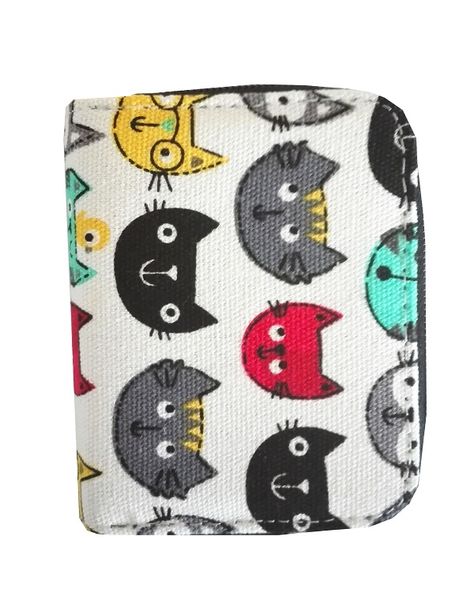 Cotton Road Girls Purse - Cats