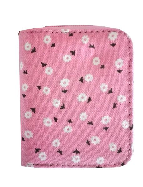 Cotton Road Girls Purse - Pink Flowers
