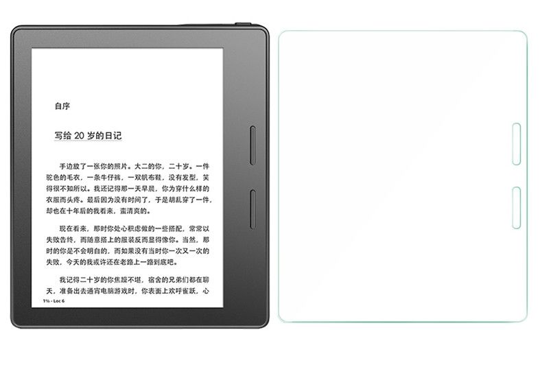 Tempered Glass Screen for 2017 Amazon Kindle Oasis