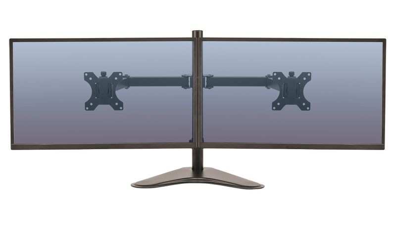 Fellowes Professional Series Free Stand Dual Horizontal Monitor Arm