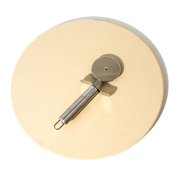 TP Products Ceramic Pizza Cutter &amp; Stone