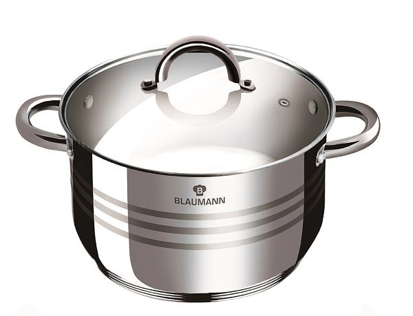 Blaumann Stock Pot with Lid - Gourmet Line (30cm)