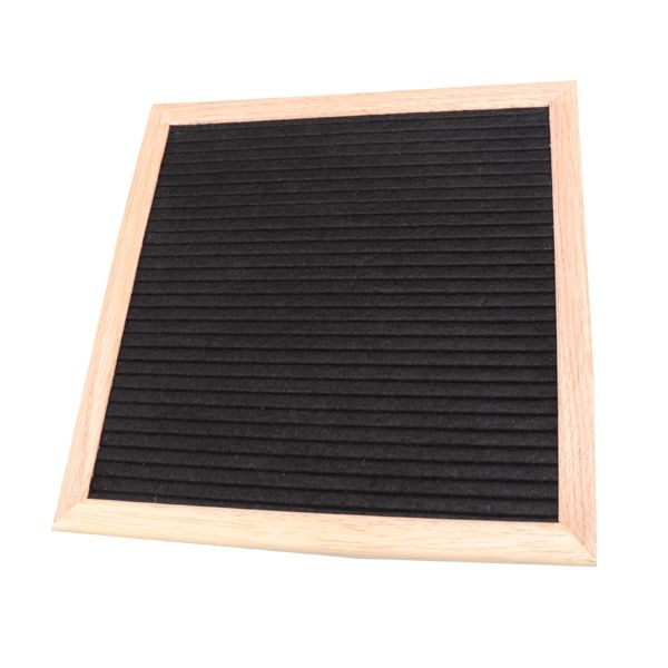 Changeable Black Felt Letter Message Board