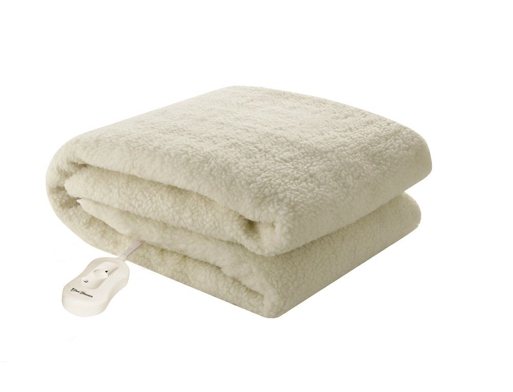 Pure pleasure extra length fitted electric blanket sale