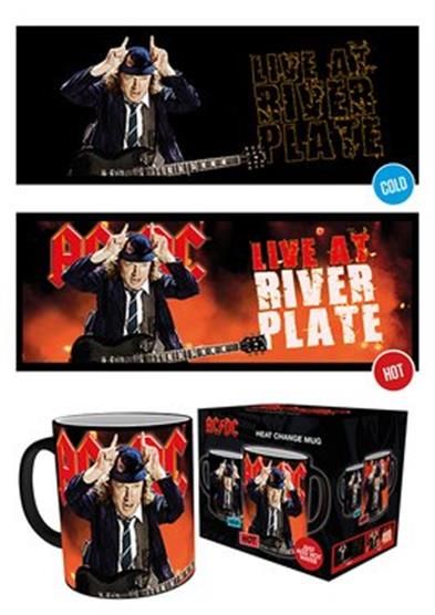 AC/DC 320ML Heat Change Mug - Live