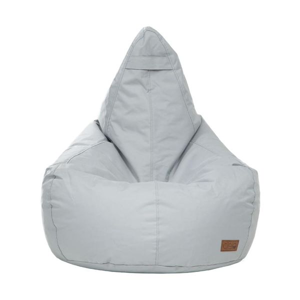 Cielo - Linc Pearshape Bean Bag - Light Grey