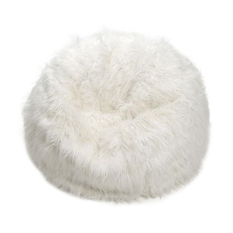 white beanbag