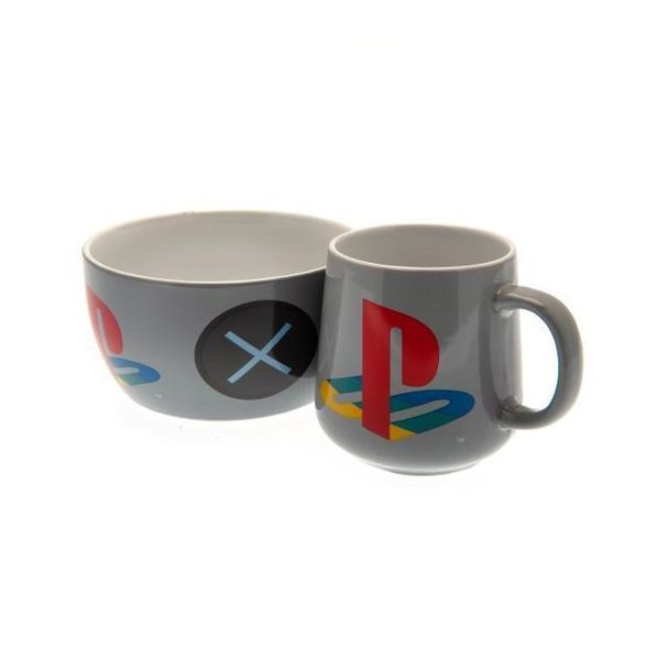 Playstation: Classic - Curved Mug &amp; Bowl (Parallel Import)