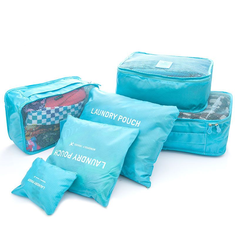 6 Piece Luggage Travel Organizer - Blue | Shop Today. Get it Tomorrow ...