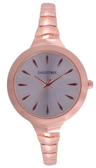 Digitime Pyper Analogue Watch - Rosegold/Silver Dial | Shop Today. Get ...