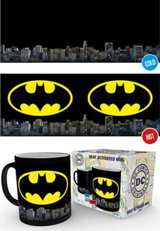 DC Comics: Batman Logo - Heat Change Mug (Parallel Import)