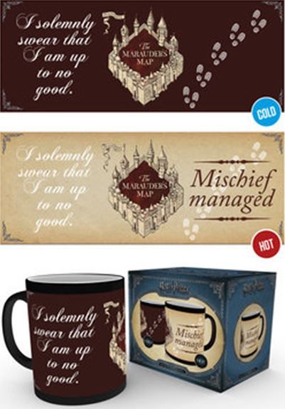 Harry Potter: I Solemnly Swear - Heat Change Mug (Parallel Import)