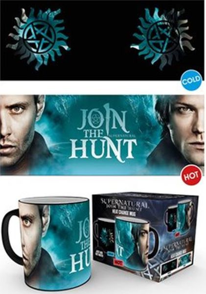 Supernatural: Sam and Dean Symbol - Heat Change Mug (Parallel Import)