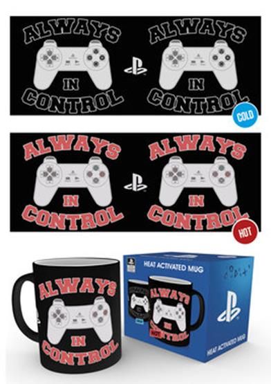 Playstation: In Control Heat Change Mug (Parallel Import)