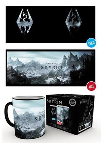 Skyrim: Dragon Symbol Heat Change Mug (Parallel Import)
