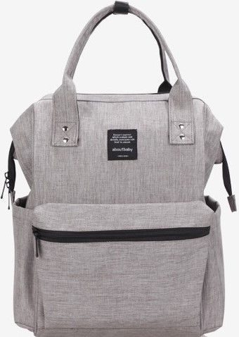 Nappy Backpack Bag - Grey