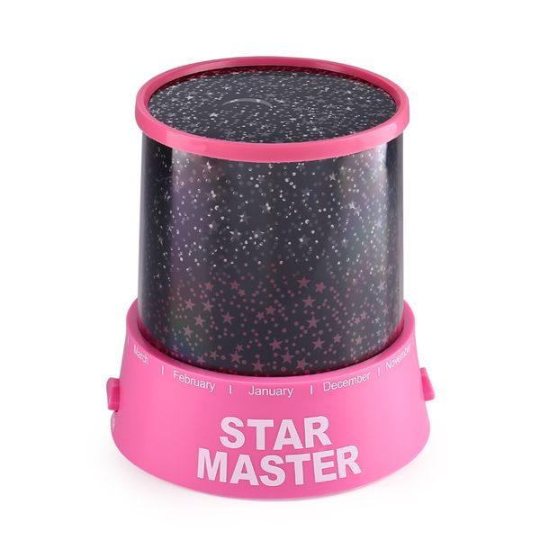 Star Master Mini Star Projector Night Light - Pink