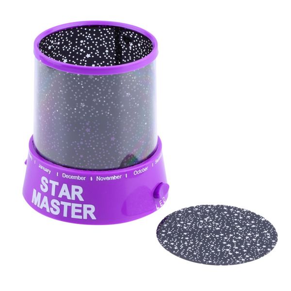 Star Master Mini Star Projector Night light - Purple