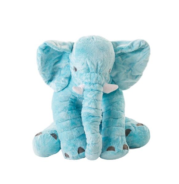 Totland Elephant Pillow Long Plush - Purple