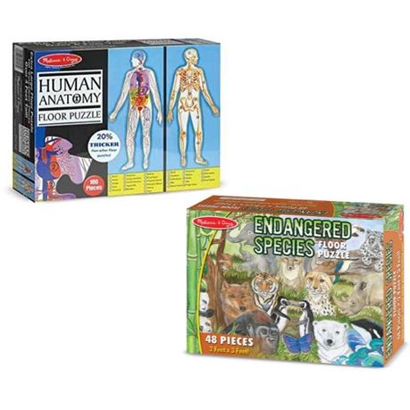 melissa and doug endangered species puzzle