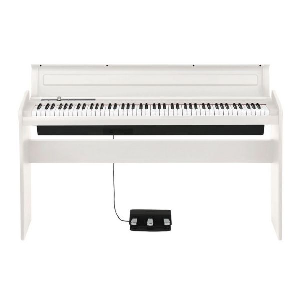 Korg LP180 Digital Piano with Stand &amp; Pedals - White