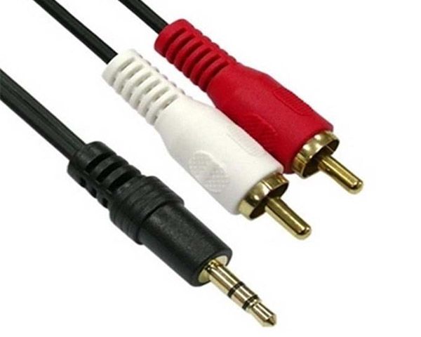 One for All Cable 2RCA - 3.5mm x 1.5m