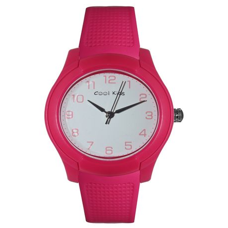 pink kids watch