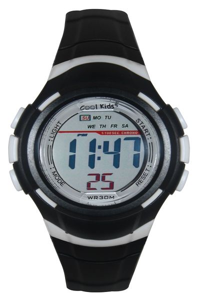 Coolkids Boys Digital Mid-Size Watch - Black