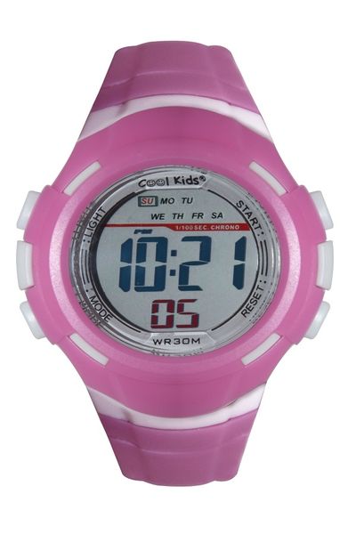 Coolkids Girls Digital Mid-size Watch - Pink 