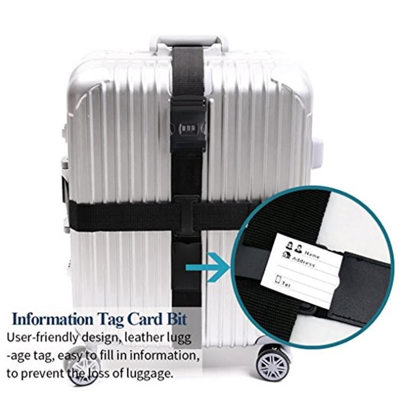Cross Suitcase Belt with Password Luggage Strap | Shop Today. Get