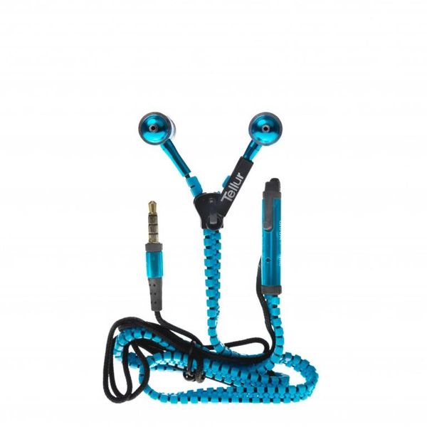 Tellur Fantasy Zip series In-Ear Headset - Blue